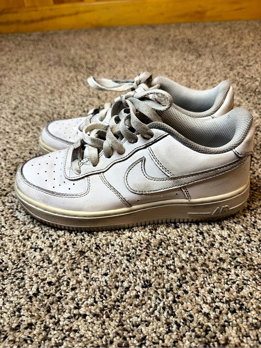 Nike Air Force 1 Low Sneakers White US Kids 4